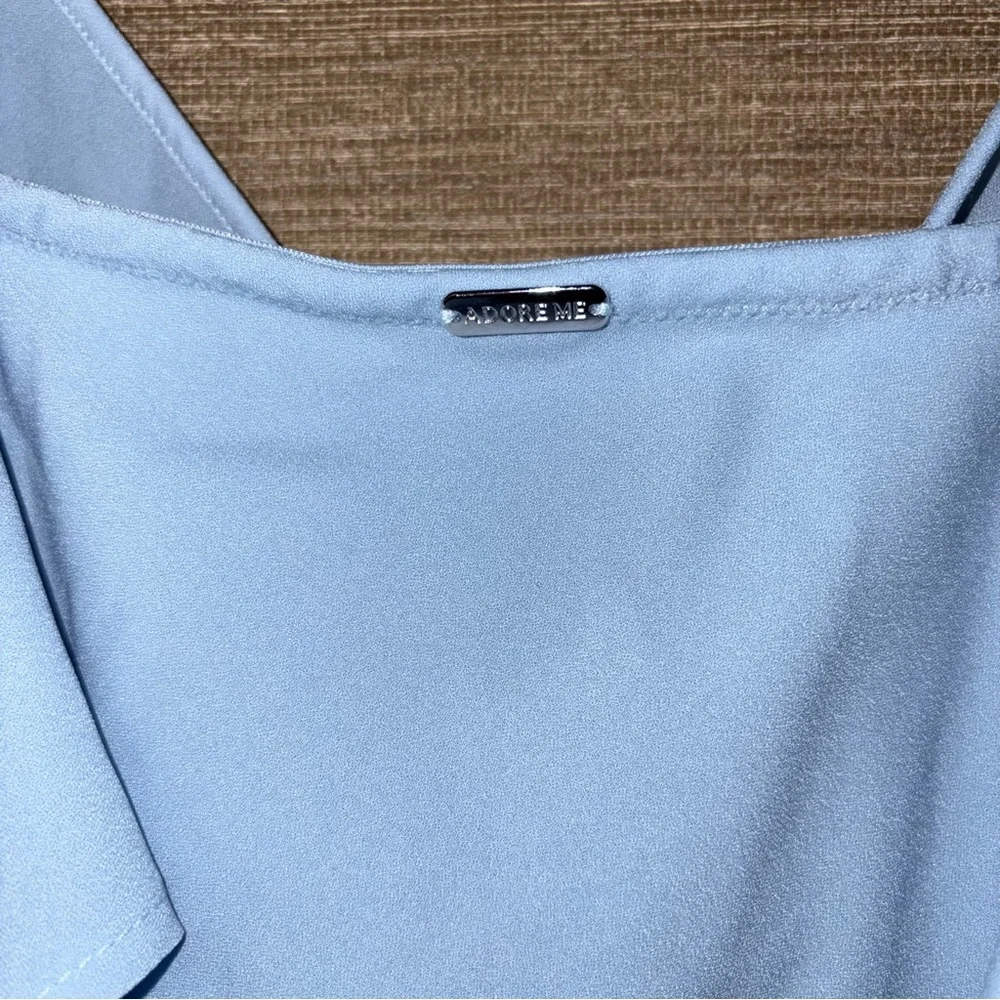 Adore me Brigita Unlined light blue nwt size medium